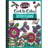 Cra-Z-Art Shimmer 'n Sparkle Cool to Color Butterfly Garden Coloring Book