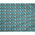thumbnail image 5 of oneOone Polyester Lycra Maroon Fabric Triangle Geometric Sewing Material Print Fabric By The Yard 56 Inch Wide, 5 of 5
