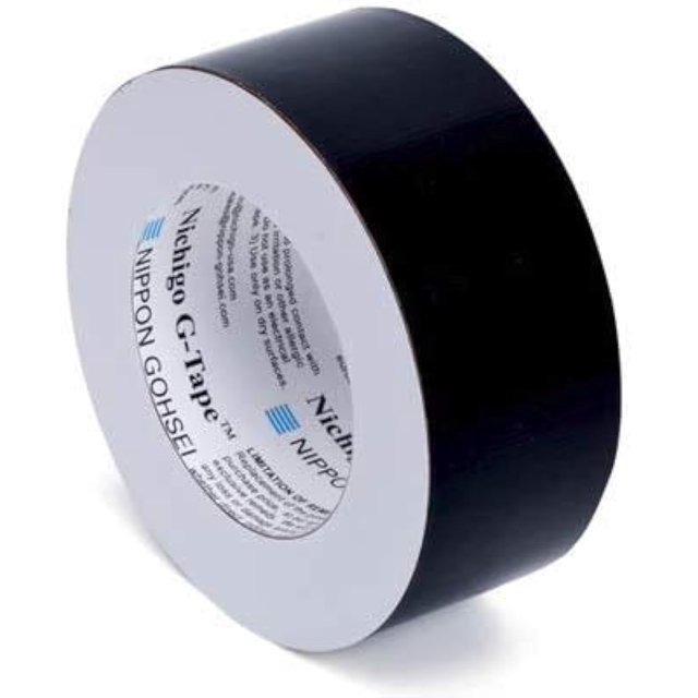 G-Tape - Tapajuntas acrílico de 6"" x 65' Nichigo G-Tape GT3040BK06
