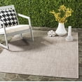 thumbnail image 3 of SAFAVIEH Courtyard Samson Solid Indoor/Outdoor Area Rug, 6'7" x 9'6", Light Brown, 3 of 15
