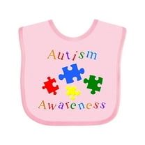 Inktastic Autism Awareness-puzzle Boys or Girls Baby Bib