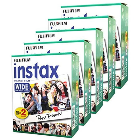 Fujifilm Instax Wide Instant Films for Fuji Instax Wide 210 200 100 300, Pack of
