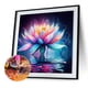 thumbnail image 5 of Pintura de diamante 5D DIY, taladro redondo completo, kit de flores coloridas, decoración del hogar, 30x30cm, 5 of 9