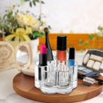 thumbnail image 6 of Tkrady Lipstick Organizer Mini Type Lipstick Holder 6 Holes Shaped Transparent Cosmetic Organizer Makeup Rack And Cosmetic Storage Display Shelf, 6 of 6