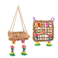 thumbnail image 3 of Hanging Swing Parrot Bird Climbing Toy Chewing Toy Parrot Cage Accessories, 3 of 8