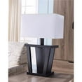 thumbnail image 1 of Benzara BM148836 Contemporary Style Sturdy Table Lamp, Dark Brown, 1 of 1