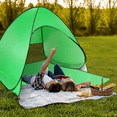 thumbnail image 4 of Pop Up Beach Tent Sun Shade Shelter Anti-UV Automatic Waterproof Tent Canopy For 2/3 Man W/ Net Window Storage Bag For Outdoor Beach Camping Fishing Park Lake, 4 of 6