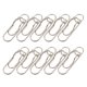 thumbnail image 1 of 10 clips metálicos con forma de corazón para bolígrafos, cuadernos, agendas, marcadores y sujetapapeles para estudiantes y profesionales., 1 of 8