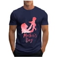 thumbnail image 2 of Tops para hombre, blusas y camisas de cuello redondo y manga corta para hombre, camisetas deportivas con estampados casuales para el Día de la Madre, blusas de cuello redondo y manga corta, blusas de, 2 of 5