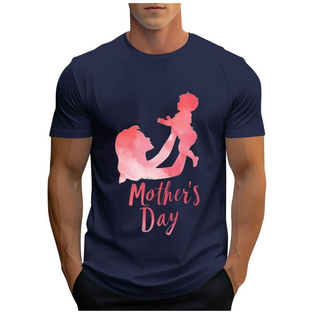 Usted Es Más Que una Camisa de Puntuación de Prueba, Hombre de Moda Casual Día de la Madre Impresión Deportiva Camiseta de Manga Corta