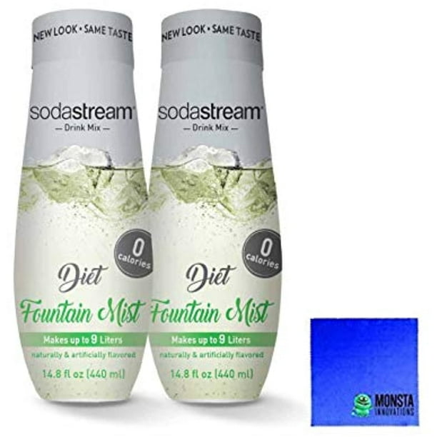Sodastream Diet Fountain Mist Twin Pack