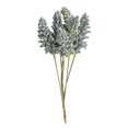 thumbnail image 1 of Mini flor de vainilla falsa para decoración del hogar colgante exterior interior para fiesta de boda (gris), 1 of 8