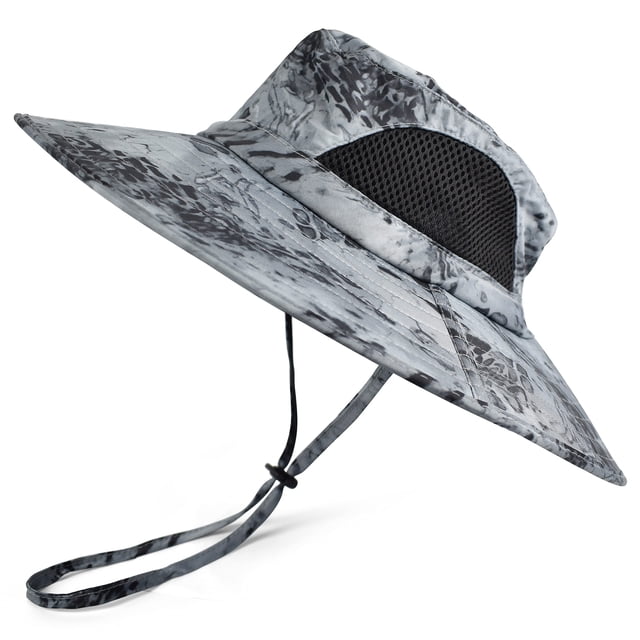 EINSKEY Sombrero de ala ancha para el sol, protección UV UPF 50+, impermeable, plegable, para hombres y mujeres, pesca, senderismo, playa, jardín