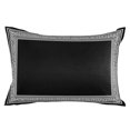thumbnail image 2 of Black Geometric Pillow Covers 24x36 Inch Cal King Size, Greek Key Design Abstract Modern Art Decorative Pillowcase with Zipper, Microfiber Breathable Pillowcases for Sofa Bed Living Room, 2 of 9
