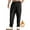 Black, variant on Sweatpants For Men Fleece Lined Jogger Pants, Elastic Waist Drawstring Comfort Lounge Sweat Pants with Pockets