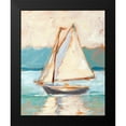 thumbnail image 2 of Harper, Ethan 20x24 Black Modern Framed Museum Art Print Titled - Contemporary Yacht I, 2 of 5
