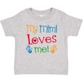 thumbnail image 3 of Inktastic My Mimi Loves Me Cute Boys or Girls Baby T-Shirt, 3 of 5