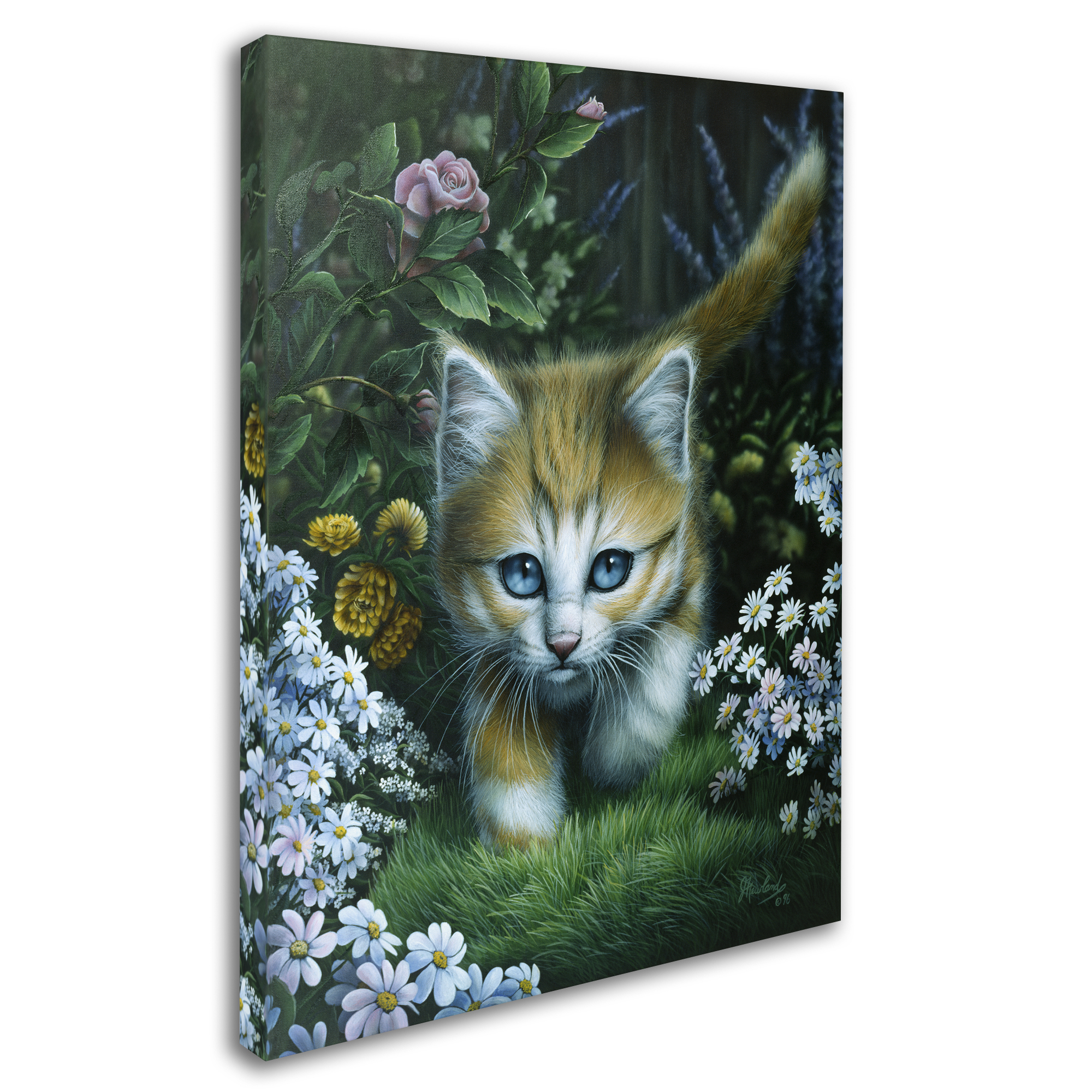 Jenny Newland 'Buttercup 2' Canvas Art 18 x 24