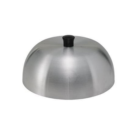 6 Inch Aluminum Grill Basting Cover Hamburger Dome Melt (Best Melting Cheeses For Grilled Cheese)