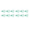 thumbnail image 4 of 100 Uds Mini Clips para carpetas fotos papelería Clips para carpetas abrazaderas de papel huecas de Metal abrazaderas de papel para proyectos de manualidades de oficina y ANGGREK  Otros, 4 of 8