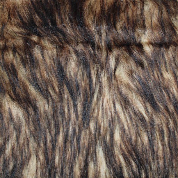 Facebook is showing information to help you better understand the purpose of a page. black brown faux fur fabric long pile mongolian by the yard