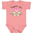 thumbnail image 3 of Inktastic Papa's Girl Heart Flowers Girls Baby Bodysuit, 3 of 5