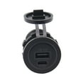thumbnail image 3 of XISAOK Car Charger Socket for Galaxy Note 20/10 45W PD USB C & 18W QC3.0 USB Outlet, 3 of 21