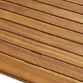 thumbnail image 5 of Noble House Polaris Outdoor Minimalist Acacia Wood Rectangle Bar Table - Teak, 5 of 9