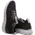 thumbnail image 4 of Geox D Spherica A Women's Lace Up Knitted Fabric Casual Trainers In Navy Size 6, 4 of 6