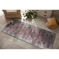 thumbnail image 4 of CAMILSON Oriental Retro Persian Traditional Vintage Distressed Non-Shedding Indoor Area Rug(4005-Red 2x7), 4 of 10