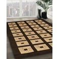 thumbnail image 2 of Ahgly Company Indoor Rectangle Abstract Black Brown Abstract Area Rugs, 8' x 10', 2 of 6
