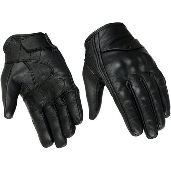 Daniel Smart Leather Gloves – Aniline Goat Women Leather Gloves with Adjustable Knuckle Protection and Touch Screen Fingertip