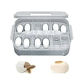 thumbnail image 2 of Mini Egg Temperature Control Incubation Storage Box for 12 Eggs, Effective Isolation, Easy to Clean, for Turtles, Birds etc, 2 of 6
