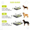 thumbnail image 4 of Cama para perros Song Puppy, espuma viscoelástica ortopédica extra grande, XL, 4 of 8