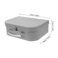 thumbnail image 3 of Suitcase Gift Box Jewelry Case Wedding Gift Container Sundries Case Suitcase Tote Box, 3 of 3