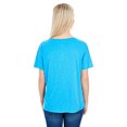 thumbnail image 2 of Threadfast T-Shirt à Manches Courtes à Col en V pour Femmes, 2 of 3