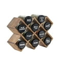 thumbnail image 2 of Farberware Prefilled 10 Jar Wood Spice Rack, 2 of 4