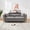 Grey + 81" + 3 Seat, variant on 81" Chesterfield Velvet Sofa, Button Tufted w/ Gold Legs, Living Room,Grey