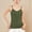 Green, variant on Lace‑Trim V‑Neck Camisole Lace Suspender Inner Outer Wear Delicate Lace Edge Supportive Lined Tank Seamless Soft Stretch Breathable Layering Cami For And Travel White Free Size