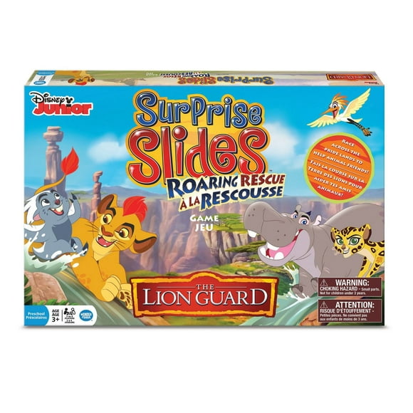 Wonder Forge - Disney The Lion Guard Surprise Slides Board Game