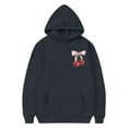 thumbnail image 3 of WOYY Toddler Girls Casual Hoodie Cherry Print Comfy Pullover Hooded Sweatshirt, Sizes 1-2T, 3 of 4