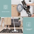 thumbnail image 6 of Brown Striped Geometric Pattern Kitchen Rugs Sets Of 3,Kitchen Runner Rugs Non Skid Washable,Decorative Kitchen Floor Mats for Kitchen,Sink,Laundry,17"x30"+ 17"x47" + 17"x59", 6 of 6