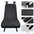 thumbnail image 4 of Coverado Car Seat Leg Extender for Car Seats&Office Chairs, Ergonomic Support Cushion for Multi-Scene Use, Universal Leg Support Cushion, Black, 4 of 9