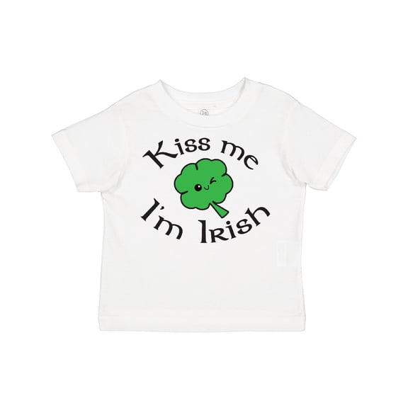 Inktastic Kiss Me I'm Irish Boys or Girls Toddler T-Shirt