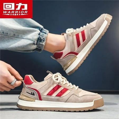 

Warrior Original Brand Men s Sneakers Classics Suede Montage Casual Sneakers Walking Tennis Luxury Loafers Student Summer Flat