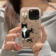thumbnail image 6 of BELOWSYALER Set of 4 Elegant Cat Keychain Cat Keyring Bag Charm Keychain Set Portable Key Accessory Acrylic Texture for Animal Lover, 6 of 9