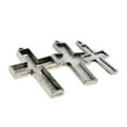 thumbnail image 6 of EHJRE 30 DIY Cross Pendant Base Tray Cabochon Setting Bezel Pendant Jewelry, 6 of 9