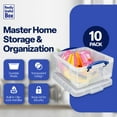 thumbnail image 2 of Really Useful Box 17L Storage Container with Lid and Clip Lock Handles (10 Pack), 2 of 9