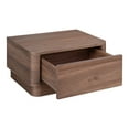 thumbnail image 3 of Moe's Home Collection Round Off Nightstand Wood Brown, 3 of 4