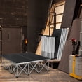 Movable Stage Riser Portable Stage Platform, Folding Stage, Heavy Duty Aluminum Alloy Frame ...
